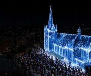 photo Au pays de arvia spectacle monumental  alliant artistes et vid�o-mapping Woluwe-saint-lambert 13299