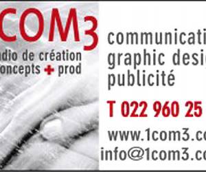 1com3 Communication Graphic Design