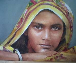 photo Gauby artiste peintre  - cours d'aquarelle Tours 6336
