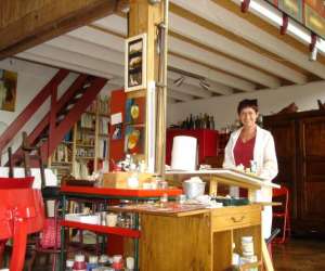 photo Joelle  tomasso  -   stage    creatif    peinture Ceaulmont 3895