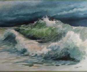 photo  cours d'aquarelle -  gauby artiste-peintre Tours 6806
