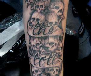 photo Bulldog tattoo Bastia 2934