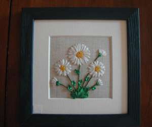 photo Broderie au ruban de soie La Londe 3389