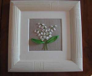 photo Broderie au ruban de soie La Londe 3390