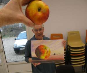 photo Atelier club peinture association amits irlandaises Les Andelys 3547