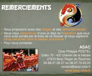 Asac Association Sportive Et Arts De La Chine  