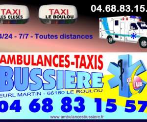 Ambulances Taxi Bussire