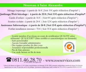 photo Zoe services St Alexandre 7710