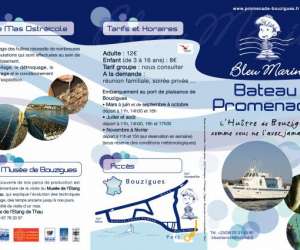 photo Bleu marin - decouverte en bateau des parcs a huitres Bouzigues 9892