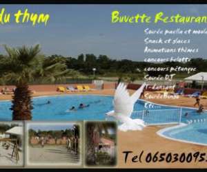 photo Restaurant   bar  camping  clos du thym Argeles Sur Mer 13374