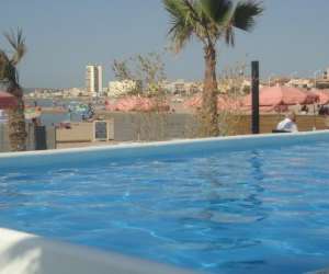 photo Plage rose des sables Valras Plage 13633