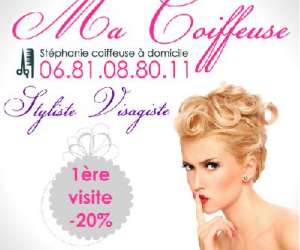 "stephanie Ma  Coiffeuse" Coiffure  Domicile