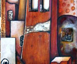 photo Magali trivino   - artiste  peintre  plasticienne   Collioure 14163