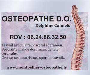 Delphine Calmels  Osteopathe