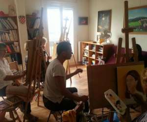 photo Yvan rendulic  -  cours de  dessin,  Perpignan 17877