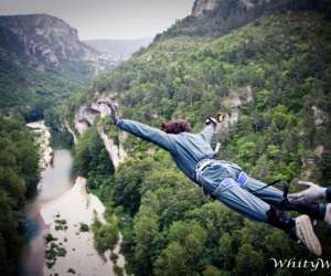 photo  elastic natural bungee - saut  l'elastique  le  107 La Malene 19404