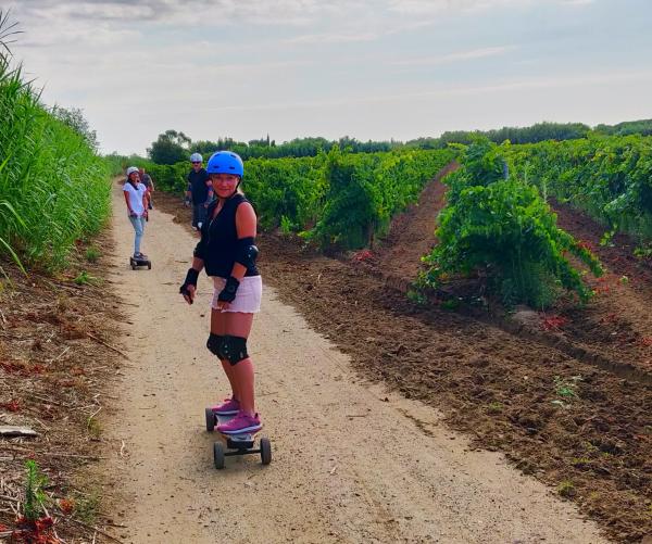 Balade en skate électrique tout terrain - Activité de loisirs à Torreilles