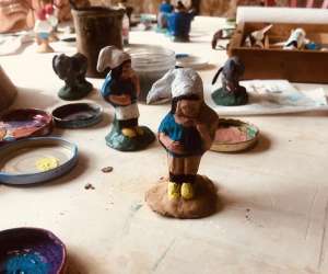 photo Atelier cration de santons La Roque Sur Ceze 20339