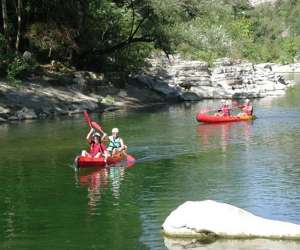 photo Canoe 34 : canoe du pont suspendu  saint bauzille de putois St Bauzille De Putois 2695