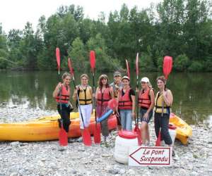 Canoe 34 : Canoe Du Pont Suspendu  Saint Bauzille De P